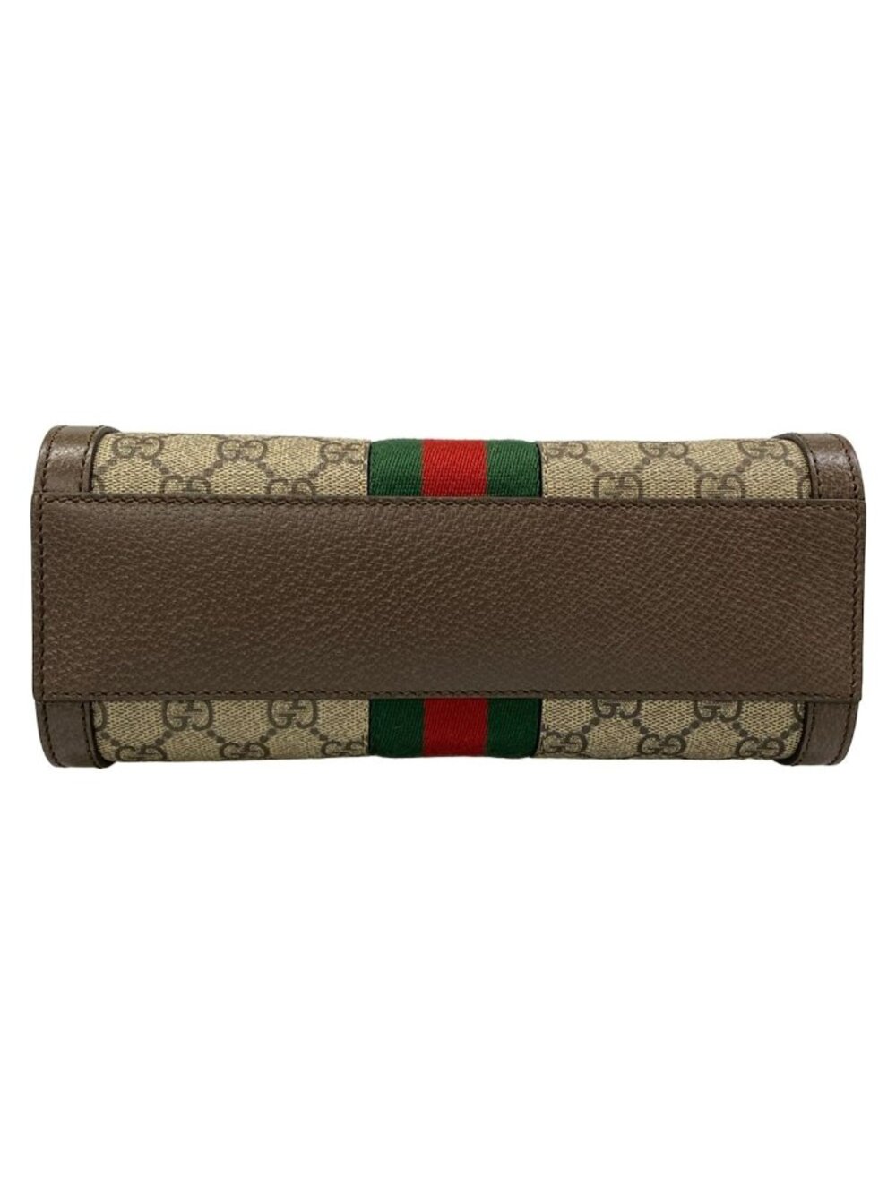 Gucci Handbag Ophidia GG Small Tote Beige Dark Brown Multi Leather - Picture 5 of 15